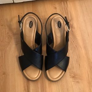 Black sandals size 8.5